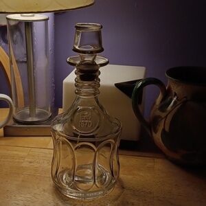 VINTAGE CRYSTAL 1870 DECANTER